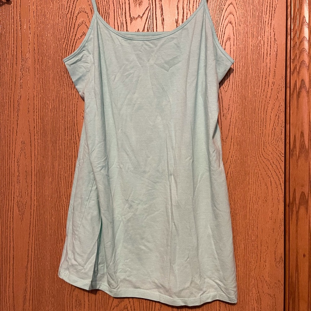 Mint green Vanity camisole